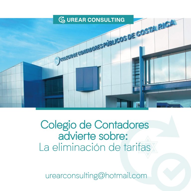 Colegio de contadores advierte sobre la eliminación de tarifas.